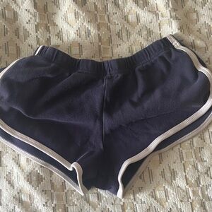 Vintage American Apparel Navy Blue Athletic Shorts